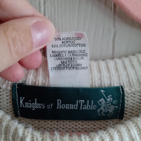 Knights of Round Table Knit Sweater - Picture 3 of 4